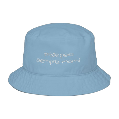 baby blue bucket hat